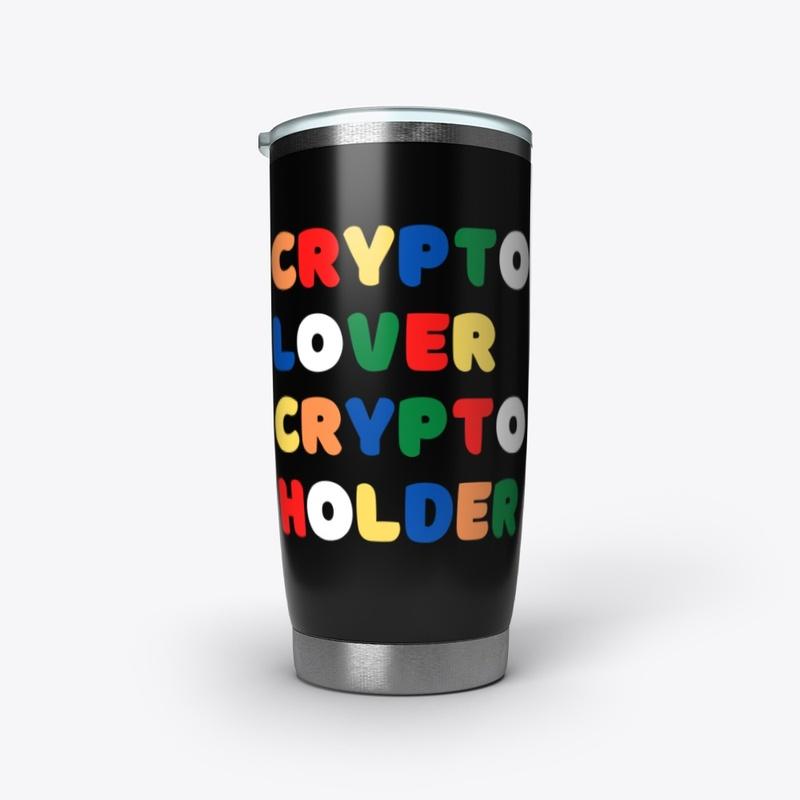 Crypto lover crypto holder colour design