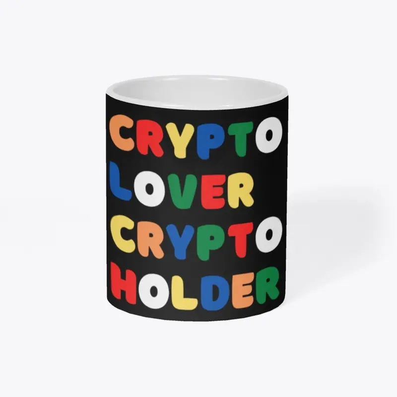 Crypto lover crypto holder colour design