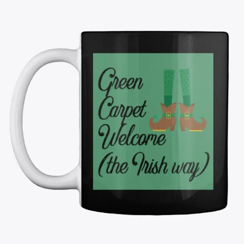 Luck of the Irish emerald green design